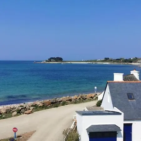 Abord- Vue Sur Mer, Baie De Morlaix, Grande Maison, Ecole De Voile A 100m Holiday home Plougasnou